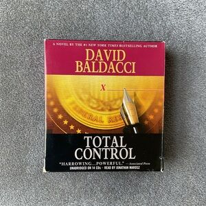 TOTAL CONTROL by David Baldacci CD Audiobook